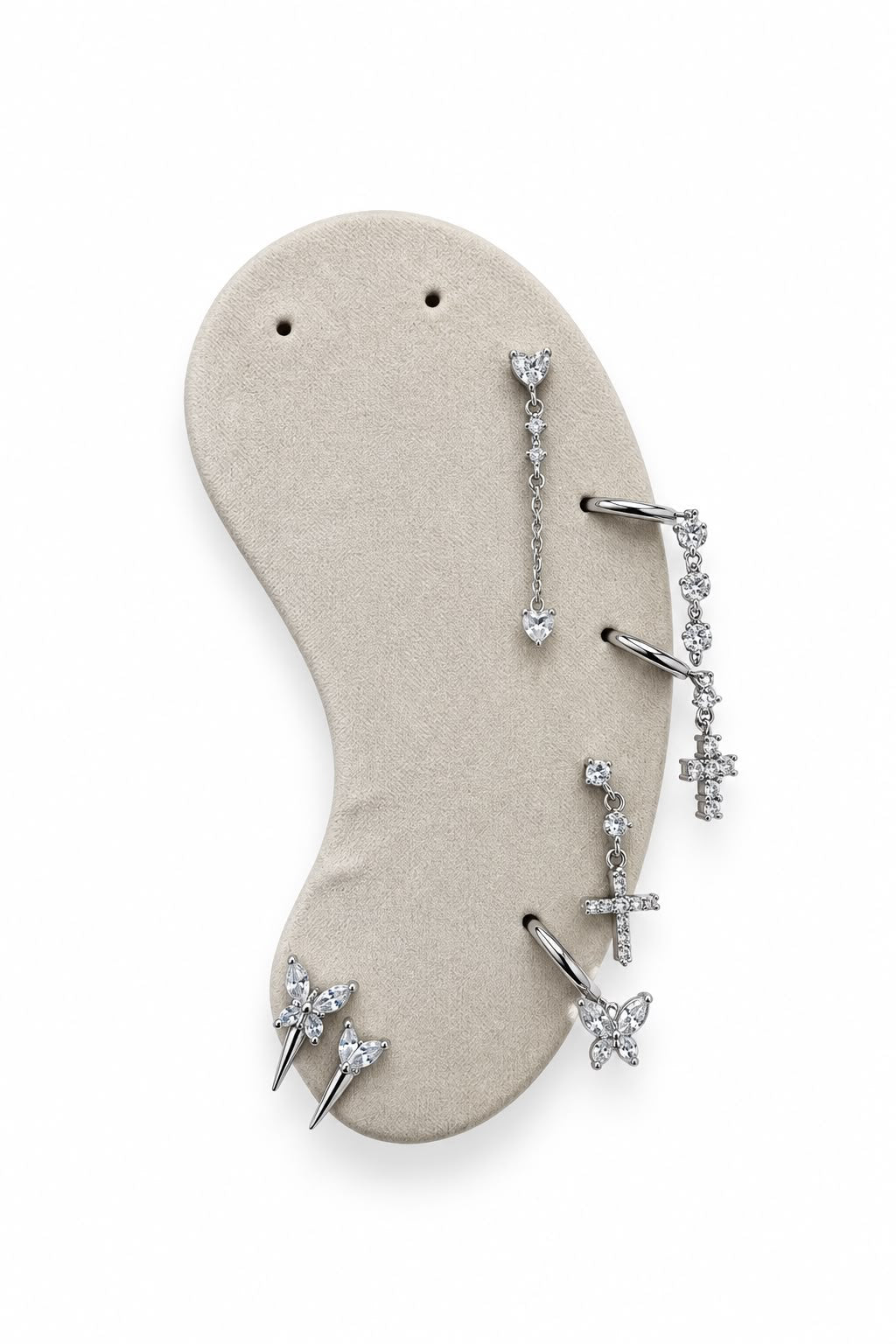 Set Orecchini Butterfly