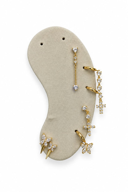 Set Orecchini Butterfly